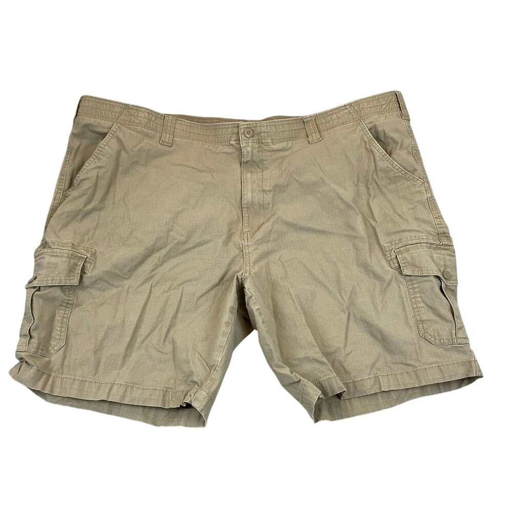 Ocean & Coast Mens Cargo Shorts Size 50 Tan Casual Outdoors Summer Pockets